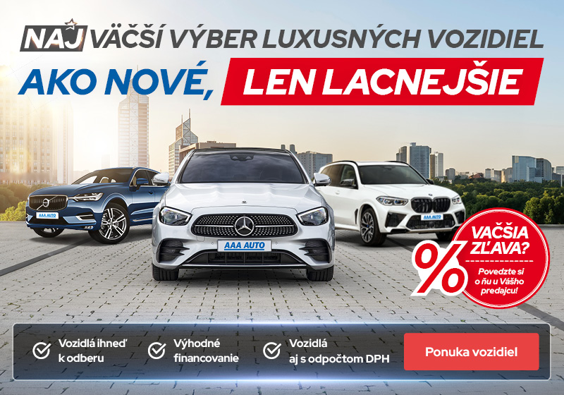 Najväčší výber luxusných vozidiel