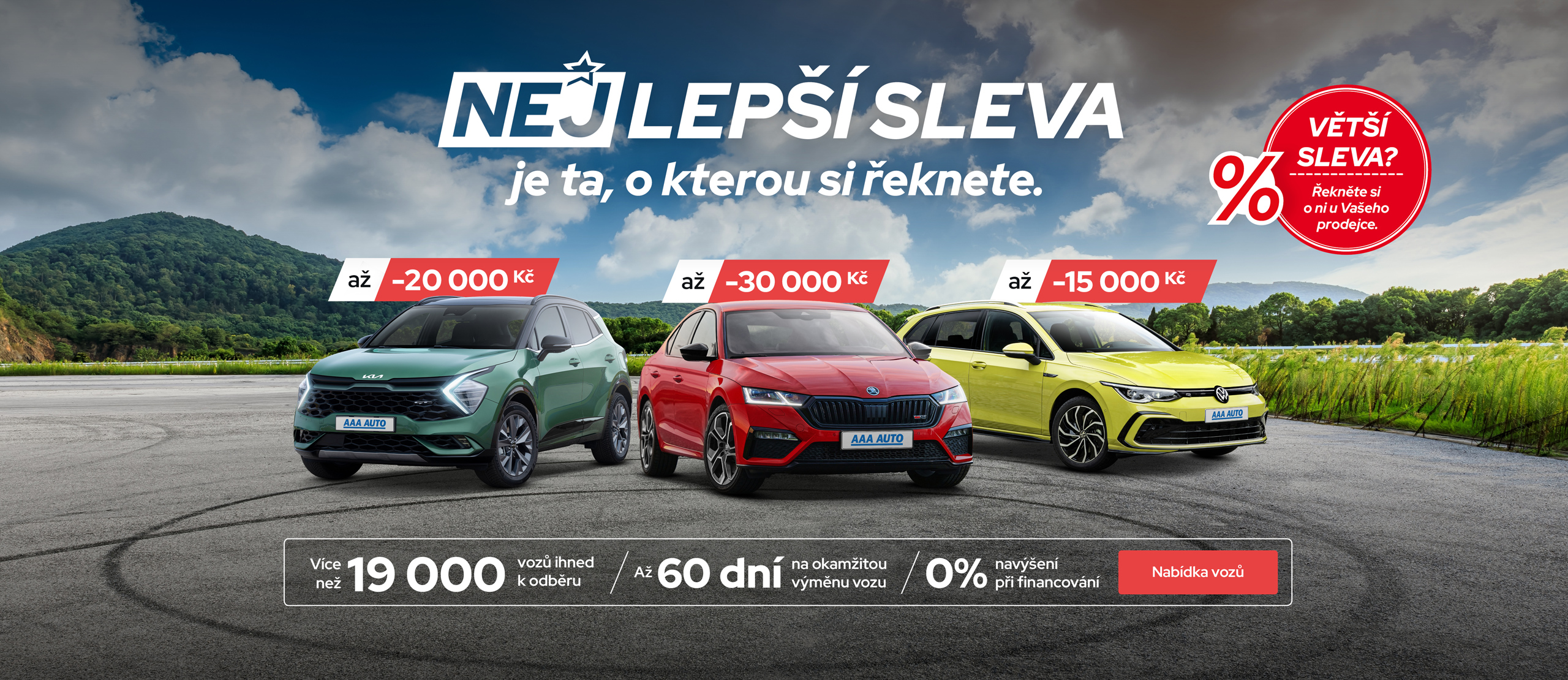 Nejlepší sleva je ta, o kterou si řeknete