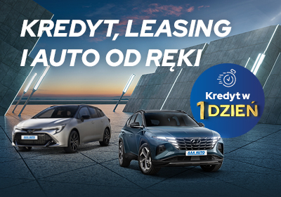 Kredyt, leasing i auto od ręki, wszystko w jeden dzień