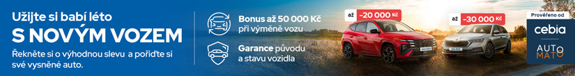 Užijte si babí léto s novým vozem!