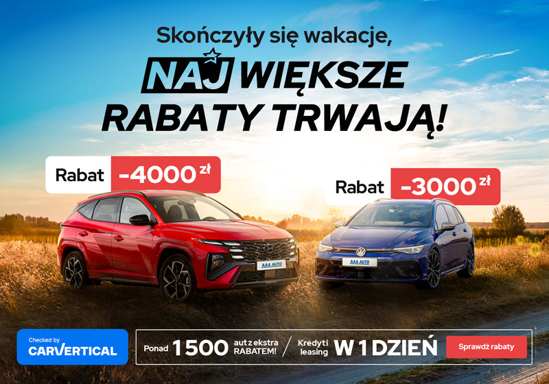 Największe rabaty trwają w AAA AUTO