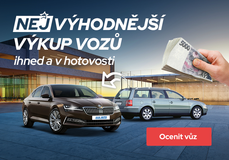 Výkup vozů ihned v hotovosti i převodem