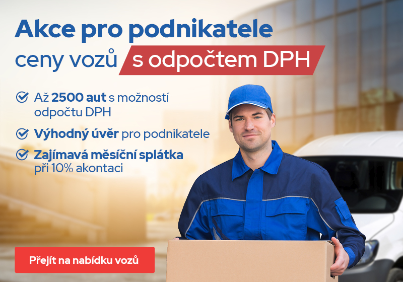 Podnikáte? 2 500 vozů s odpočtem DPH